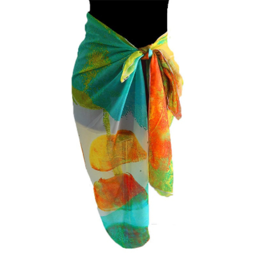 NWOT Artist made, Scarf, wrap, skirt, beach wrap